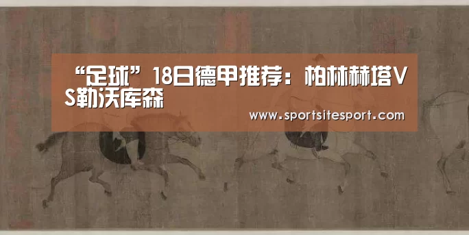 “足球”18日德甲推荐:柏林赫塔VS勒沃库森(图1) 体育资讯